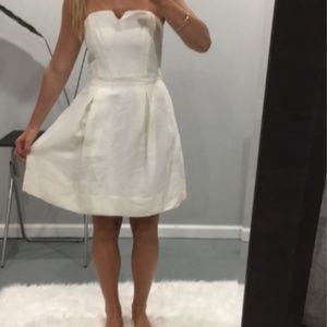 White House Black Market Little White Dress - NWOT
